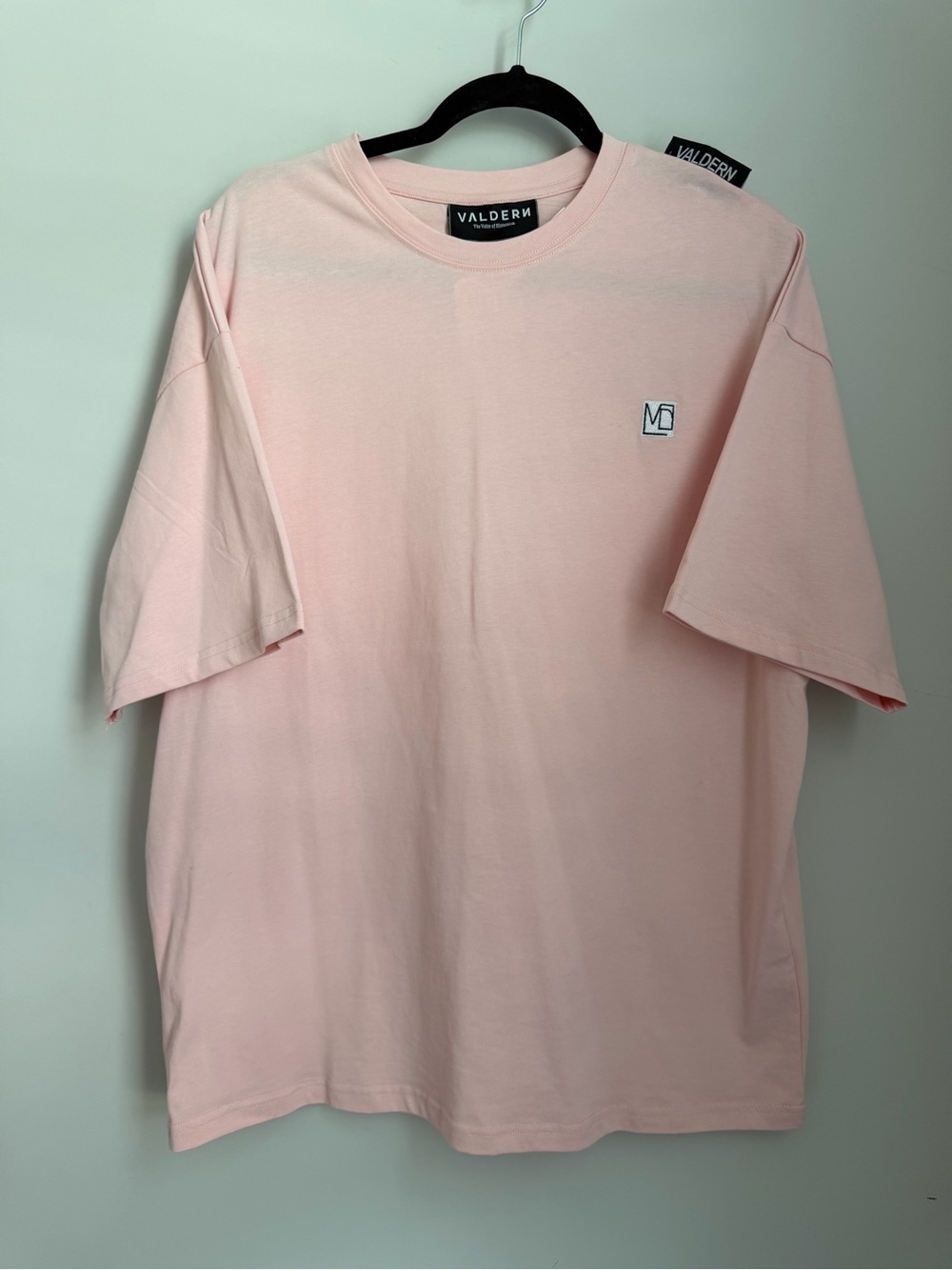 Valdern The Value of Modernism Oversized Pink Tee Free Size NWT - Picture 2 of 9